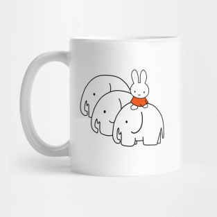 Miffy with Elephants Mug